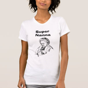 B&Wを編む極度のNanna Tシャツ