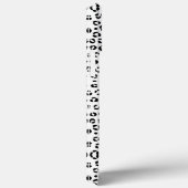 B&Wアニマルプリントシェルパブランケット Case-Mate iPhoneケース (裏面 / 右)