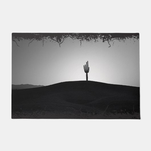 B&Wアリゾナサフアーロデザートサウスウェスト ドアマット (正面)