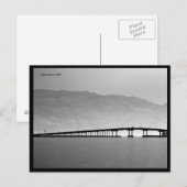 B&Wオカナガンレイクブリッジハガキ ポストカード (正面/裏面)