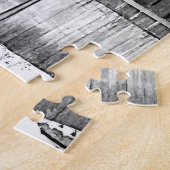 B&Wオールドバーンカントリーオーバーサイズ ジグソーパズル (側面)