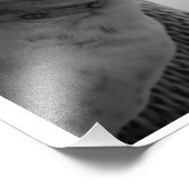 B&Wカラー化ブルドッグ静止頭 フォトプリント            (角)