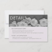 B & Wガーデンヘルボア詳細エンクロージャカード 招待状 (正面)