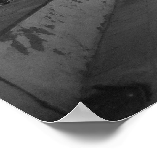 B&Wガーデン ポスター (角)