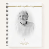 B&Wゴールデンフォトメモリーサービスオ親愛ン ノートブック (正面)