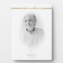 B&Wゴールデンフォトメモリーサービスオ親愛ン フォトプラーク