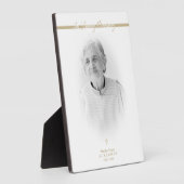 B&Wゴールデンフォトメモリーサービスオ親愛ン フォトプラーク (側面)