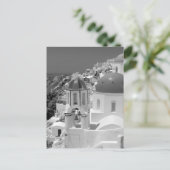 B&Wサントリーニ2 ポストカード (スタンド正面)