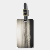 B&Wシースケープ，ハワイ ラゲッジタグ (正面縦)