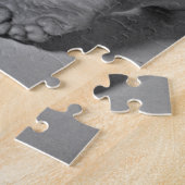 B&Wスチーミングホットビューティフルベーブリンジェリーモデル ジグソーパズル (側面)