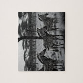 B Wゼブラ油絵を描、ジグソーパズル ジグソーパズル (縦)
