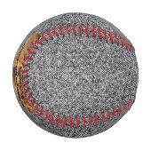 B/WツイードHAMbyWhiteGloveリスのロゴ – 野球 野球ボール (正面左)