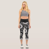 B&Wデイジー線量 カプリレギンス (正面)