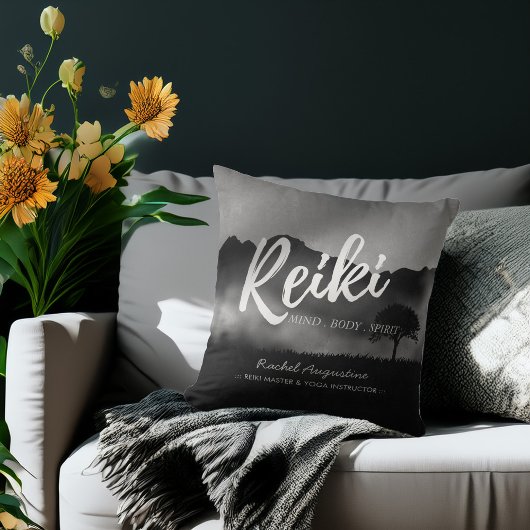 B&Wナチュラル霊気マスターヨガメディエーションインストラクター クッション