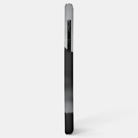 B&Wナチュラル霊気マスターヨガメディエーションインストラクター Case-Mate iPhoneケース (裏面/左)