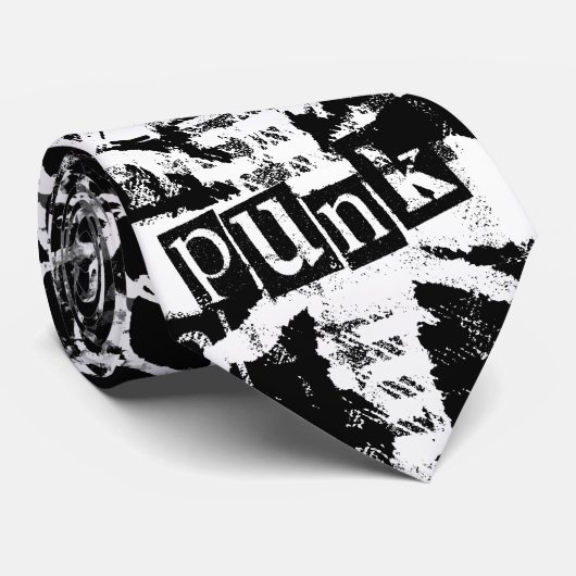 B&Wパンク ネクタイ (ロール)