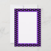 b&wパープルハートの打ち込み サンキューカード (裏面)