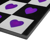 B&Wパープルハート カッティングボード (角)