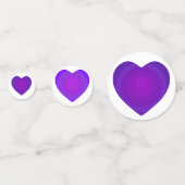 B&Wパープルハート コンフェッティ (裏面)