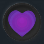 B&Wパープルハート ペーパープレート<br><div class="desc">💜私のハートと同じように：パープルハートは韓国の7つの素晴らしいグローバルアーティスト(非常に有名なKバンドを形成ポップ・アートの)とファンの軍の間で打ち合わせパープルの世界すべてのまわりに💜ここではBLACKとWHITEのコレクションである：すべての人の心の州の2色：光と影。</div>