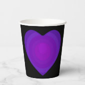 B&Wパープルハート 紙コップ (裏面)