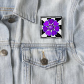 B&Wパープルハート 缶バッジ (インサイチュ)