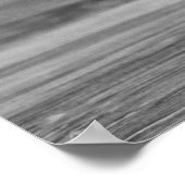 B&Wフォトポスターの明るい赤イチゴ ポスター (角)