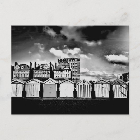 B&Wブライトンビーチハッツ ポストカード (正面)