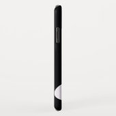 b/wミュージカルノートのカスタマイズ Case-Mate iPhoneケース (裏面/右)