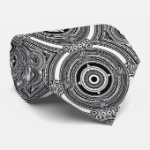 B&Wメダリオンモチーフ ネクタイ (ロール)