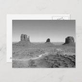 B&Wモニュメントバレー3 ポストカード (正面/裏面)