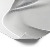 B&Wレトロアールデコヴィンテージ花嫁&花婿 ポスター (角)