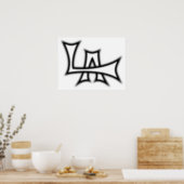 B&Wロサンゼルスポスター ポスター (キッチン)