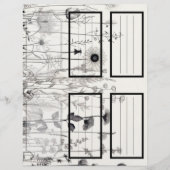 B&Wワイルドフラワーズスージーのガーデン5カスタマイズ空白の可能 (正面)