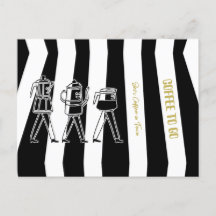 B & W三名コーヒーメーカーストライプのコーヒー