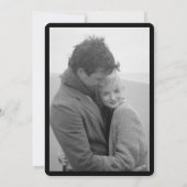 B/W米国写真2枚B/W日付を保存 セーブザデート (裏面)