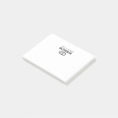 B/W聖霊活性化アイコンゴスペル画像ゴップ ポストイット (アングル)