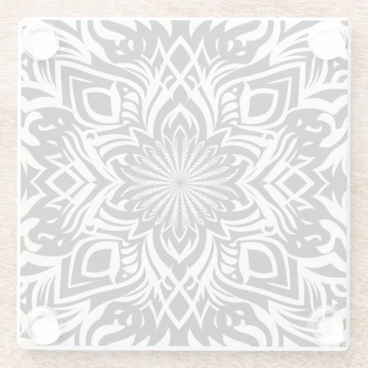 B&W調和 ガラスコースター (裏面)