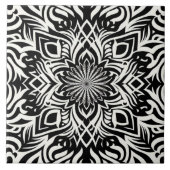 B&W調和(無縁ど効) タイル (正面)