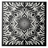 B&W調和(縁ど付) タイル (正面)