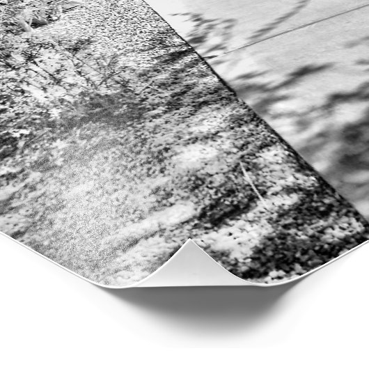 B&W フォトプリント            (角)