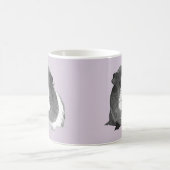 B&W 「ベティ」のモルモットのマグ コーヒーマグカップ (中央)