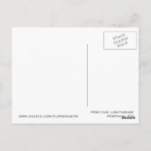 B&W – モントークライトハウスポストカード ポストカード (裏面)