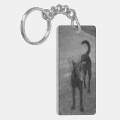 B&W - Aspin キーホルダー (正面左)