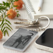 B&W - Aspin キーホルダー (正面右)