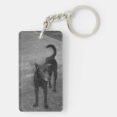 B&W - Aspin キーホルダー (裏面)