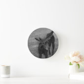 B&W - Aspin ラウンド壁時計 (ホーム)