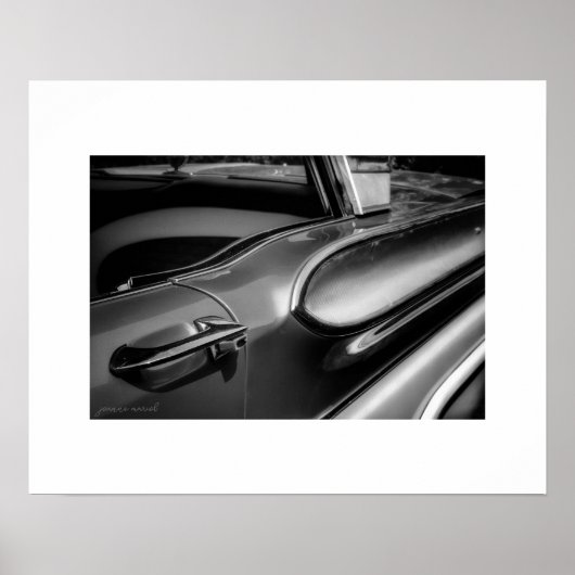B&W Mercury Turnpike Cruiserポスター印刷 ポスター (正面)