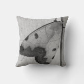 B&W - Ophiusa tirhaca，グリーンドラブ クッション (裏面)