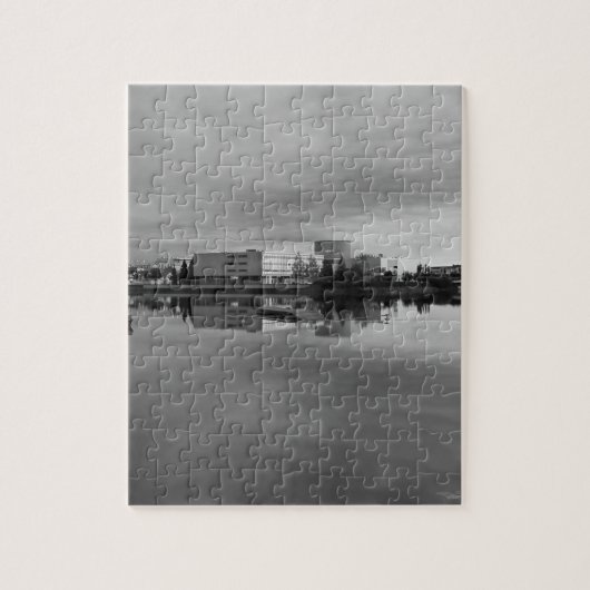 B&W Oulu 2 ジグソーパズル (縦)